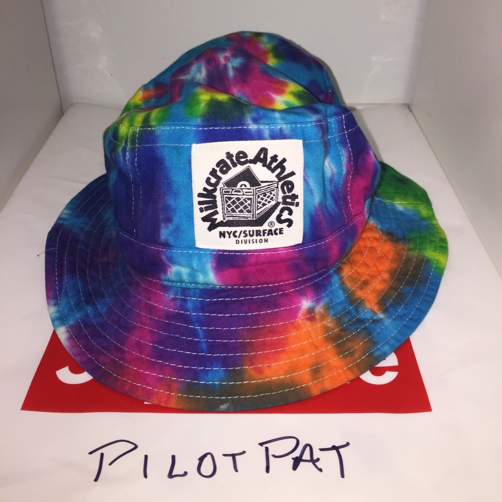 Milkcrate Athletics NYC Tie-Dye Bucket Hat